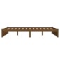 vidaXL Massivholzbett Honigbraun 140x190 cm vidaXL Massivholzbett Honigbraun 140x190 cm