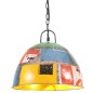vidaXL Hängelampe Vintage Industriestil 25 W Mehrfarbig Rund 31 cm E27 vidaXL Hängelampe Vintage Industriestil 25 W Mehrfarbig Rund 31 cm E27