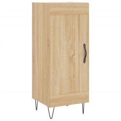 vidaXL Sideboard Sonoma-Eiche 34,5x34x90 cm Holzwerkstoff