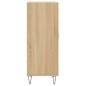 vidaXL Sideboard Sonoma-Eiche 34,5x34x90 cm Holzwerkstoff vidaXL Sideboard Sonoma-Eiche 34,5x34x90 cm Holzwerkstoff