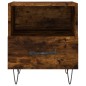 vidaXL Nachttische 2 Stk. Räuchereiche 40x35x47,5 cm Holzwerkstoff vidaXL Nachttische 2 Stk. Räuchereiche 40x35x47,5 cm Holzwerkstoff