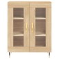 vidaXL Highboard Sonoma-Eiche 69,5x34x180 cm Holzwerkstoff vidaXL Highboard Sonoma-Eiche 69,5x34x180 cm Holzwerkstoff