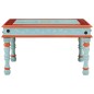 vidaXL Couchtisch Blau Handbemalt Massivholz Mango vidaXL Couchtisch Blau Handbemalt Massivholz Mango