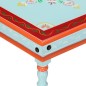 vidaXL Couchtisch Blau Handbemalt Massivholz Mango vidaXL Couchtisch Blau Handbemalt Massivholz Mango