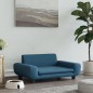 vidaXL Hundebett Blau 70x45x33 cm Samt vidaXL Hundebett Blau 70x45x33 cm Samt