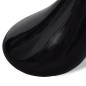 vidaXL Beistelltisch mit runder Glasplatte Hochglanz Schwarz vidaXL Beistelltisch mit runder Glasplatte Hochglanz Schwarz
