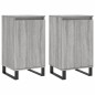 vidaXL Sideboards 2 Stk. Grau Sonoma 40x35x70 cm Holzwerkstoff vidaXL Sideboards 2 Stk. Grau Sonoma 40x35x70 cm Holzwerkstoff