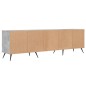 vidaXL TV-Schrank Betongrau 150x30x44,5 cm Holzwerkstoff vidaXL TV-Schrank Betongrau 150x30x44,5 cm Holzwerkstoff