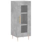 vidaXL Sideboard Betongrau 34,5x34x90 cm Holzwerkstoff vidaXL Sideboard Betongrau 34,5x34x90 cm Holzwerkstoff