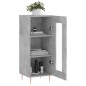 vidaXL Sideboard Betongrau 34,5x34x90 cm Holzwerkstoff vidaXL Sideboard Betongrau 34,5x34x90 cm Holzwerkstoff