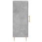 vidaXL Sideboard Betongrau 34,5x34x90 cm Holzwerkstoff vidaXL Sideboard Betongrau 34,5x34x90 cm Holzwerkstoff
