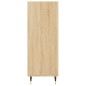 vidaXL Sideboard Sonoma-Eiche 34,5x32,5x90 cm Holzwerkstoff vidaXL Sideboard Sonoma-Eiche 34,5x32,5x90 cm Holzwerkstoff