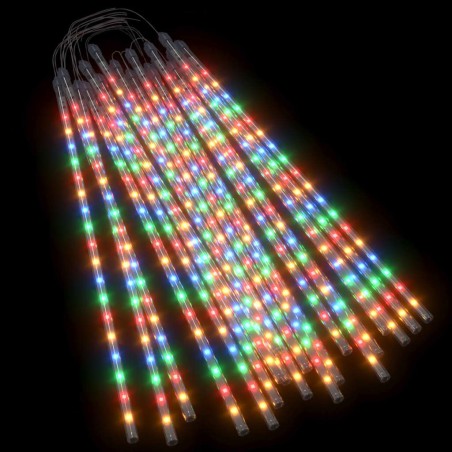 vidaXL LED Meteor-Lichter 20 Stk. 50 cm Mehrfarbig 720 LEDs