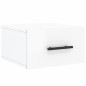 vidaXL Wand-Nachttisch Hochglanz-Weiß 35x35x20 cm vidaXL Wand-Nachttisch Hochglanz-Weiß 35x35x20 cm