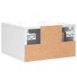 vidaXL Wand-Nachttisch Hochglanz-Weiß 35x35x20 cm vidaXL Wand-Nachttisch Hochglanz-Weiß 35x35x20 cm
