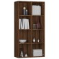 vidaXL Bücherregal/Sideboard Braun Eiche 66×30×130 cm Holzwerkstoff vidaXL Bücherregal/Sideboard Braun Eiche 66×30×130 cm Holzwerkstoff