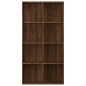 vidaXL Bücherregal/Sideboard Braun Eiche 66×30×130 cm Holzwerkstoff vidaXL Bücherregal/Sideboard Braun Eiche 66×30×130 cm Holzwerkstoff