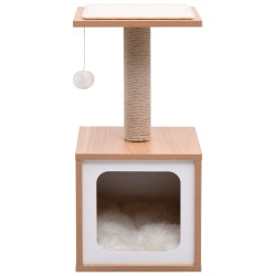 vidaXL Katzen-Kratzbaum mit Sisal-Kratzmatte 62 cm