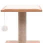 vidaXL Katzen-Kratzbaum mit Sisal-Kratzmatte 62 cm vidaXL Katzen-Kratzbaum mit Sisal-Kratzmatte 62 cm