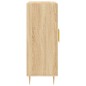 vidaXL Sideboard Sonoma-Eiche 69,5x34x90 cm Holzwerkstoff vidaXL Sideboard Sonoma-Eiche 69,5x34x90 cm Holzwerkstoff