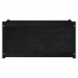 vidaXL Pflanzkübel Schwarz 100x50x50 cm Massivholz Kiefer vidaXL Pflanzkübel Schwarz 100x50x50 cm Massivholz Kiefer