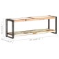 vidaXL TV-Schrank 120x30x40 cm Altholz Massiv vidaXL TV-Schrank 120x30x40 cm Altholz Massiv