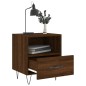 vidaXL Nachttische 2Stk. Braun Eichen-Optik 40x35x47,5cm Holzwerkstoff vidaXL Nachttische 2Stk. Braun Eichen-Optik 40x35x47,5cm Holzwerkstoff