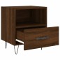 vidaXL Nachttische 2Stk. Braun Eichen-Optik 40x35x47,5cm Holzwerkstoff vidaXL Nachttische 2Stk. Braun Eichen-Optik 40x35x47,5cm Holzwerkstoff