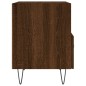 vidaXL Nachttische 2Stk. Braun Eichen-Optik 40x35x47,5cm Holzwerkstoff vidaXL Nachttische 2Stk. Braun Eichen-Optik 40x35x47,5cm Holzwerkstoff