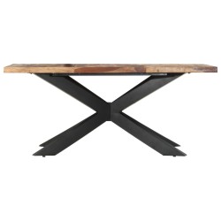 vidaXL Esstisch 180 x 90 x 76 cm Massivholz