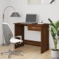 vidaXL Schreibtisch Braun Eichen-Optik 100x50x76 cm Holzwerkstoff vidaXL Schreibtisch Braun Eichen-Optik 100x50x76 cm Holzwerkstoff