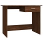 vidaXL Schreibtisch Braun Eichen-Optik 100x50x76 cm Holzwerkstoff vidaXL Schreibtisch Braun Eichen-Optik 100x50x76 cm Holzwerkstoff