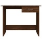 vidaXL Schreibtisch Braun Eichen-Optik 100x50x76 cm Holzwerkstoff vidaXL Schreibtisch Braun Eichen-Optik 100x50x76 cm Holzwerkstoff