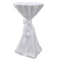 2 x Tischhusse Stehtischhusse weiß 60 cm 2 x Tischhusse Stehtischhusse weiß 60 cm