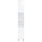 vidaXL Badschrank Hochglanz-Weiß 30x30x190 cm Holzwerkstoff vidaXL Badschrank Hochglanz-Weiß 30x30x190 cm Holzwerkstoff