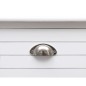 vidaXL Schreibtisch Weiß 110×45×76 cm Holz vidaXL Schreibtisch Weiß 110×45×76 cm Holz