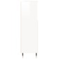 vidaXL Badschrank Hochglanz-Weiß 30x30x100 cm Holzwerkstoff vidaXL Badschrank Hochglanz-Weiß 30x30x100 cm Holzwerkstoff