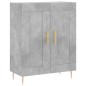 vidaXL Sideboard Betongrau 69,5x34x90 cm Holzwerkstoff vidaXL Sideboard Betongrau 69,5x34x90 cm Holzwerkstoff