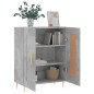vidaXL Sideboard Betongrau 69,5x34x90 cm Holzwerkstoff vidaXL Sideboard Betongrau 69,5x34x90 cm Holzwerkstoff