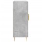 vidaXL Sideboard Betongrau 69,5x34x90 cm Holzwerkstoff vidaXL Sideboard Betongrau 69,5x34x90 cm Holzwerkstoff