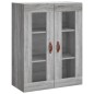 vidaXL Highboard Grau Sonoma 69,5x34x180 cm Holzwerkstoff vidaXL Highboard Grau Sonoma 69,5x34x180 cm Holzwerkstoff