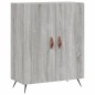 vidaXL Highboard Grau Sonoma 69,5x34x180 cm Holzwerkstoff vidaXL Highboard Grau Sonoma 69,5x34x180 cm Holzwerkstoff