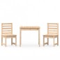 vidaXL 3-tlg. Garten-Bistro-Set Massivholz Kiefer vidaXL 3-tlg. Garten-Bistro-Set Massivholz Kiefer