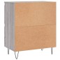 Sideboards 3 Stk. Grau Sonoma Holzwerkstoff Sideboards 3 Stk. Grau Sonoma Holzwerkstoff