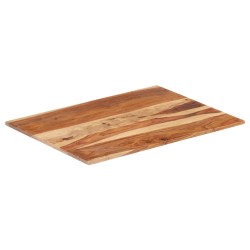 vidaXL Tischplatte Massivholz Palisander 15-16 mm 60×90 cm 