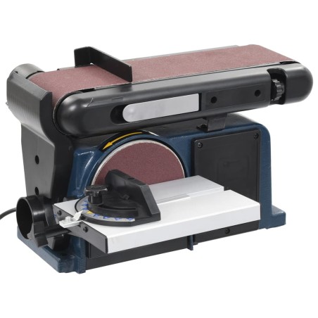 vidaXL Elektrische Teller- und Bandschleifmaschine 370 W 150 mm