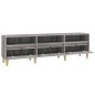 vidaXL TV-Schrank Grau Sonoma 150x30x44,5 cm Holzwerkstoff vidaXL TV-Schrank Grau Sonoma 150x30x44,5 cm Holzwerkstoff