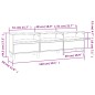 vidaXL TV-Schrank Grau Sonoma 150x30x44,5 cm Holzwerkstoff vidaXL TV-Schrank Grau Sonoma 150x30x44,5 cm Holzwerkstoff