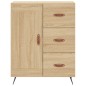 vidaXL Sideboard Sonoma-Eiche 69,5x34x90 cm Holzwerkstoff vidaXL Sideboard Sonoma-Eiche 69,5x34x90 cm Holzwerkstoff