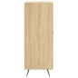 vidaXL Sideboard Sonoma-Eiche 69,5x34x90 cm Holzwerkstoff vidaXL Sideboard Sonoma-Eiche 69,5x34x90 cm Holzwerkstoff